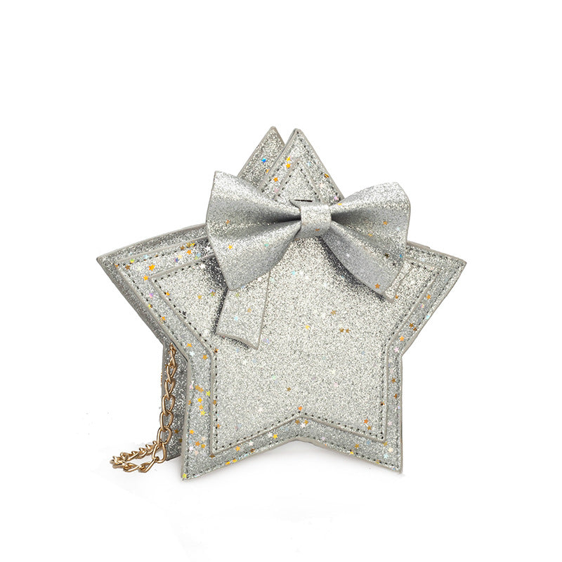 Wholesale PU Pentagram Children's Messenger Bag