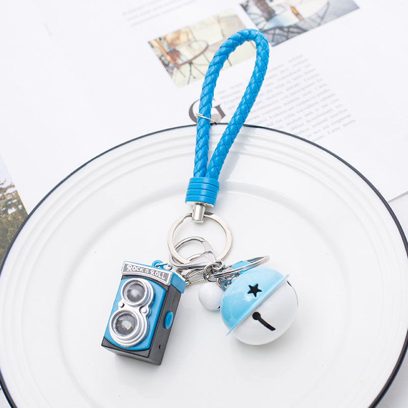 Wholesale camera pendant LED sounding luminous keychain
