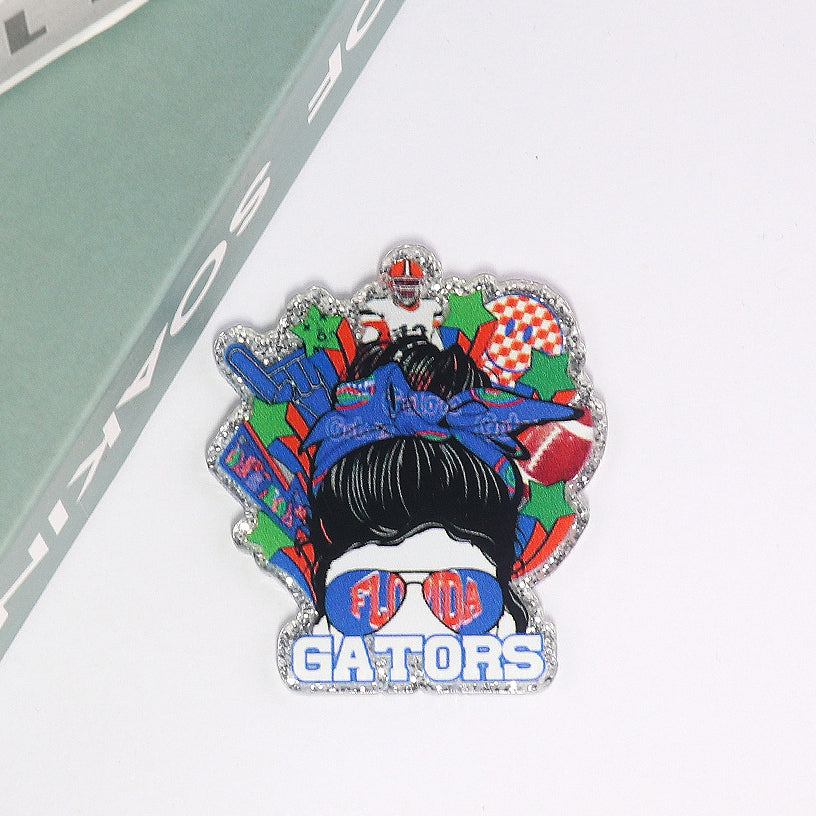 Wholesale 10PCS New Cartoon Letters Drink Love Love Acrylic DIY Patch Accessories