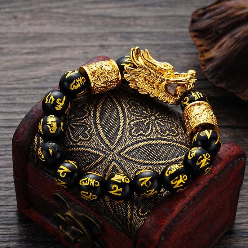 Wholesale Leading Men's Tiger Eye Stone Null Bracelet