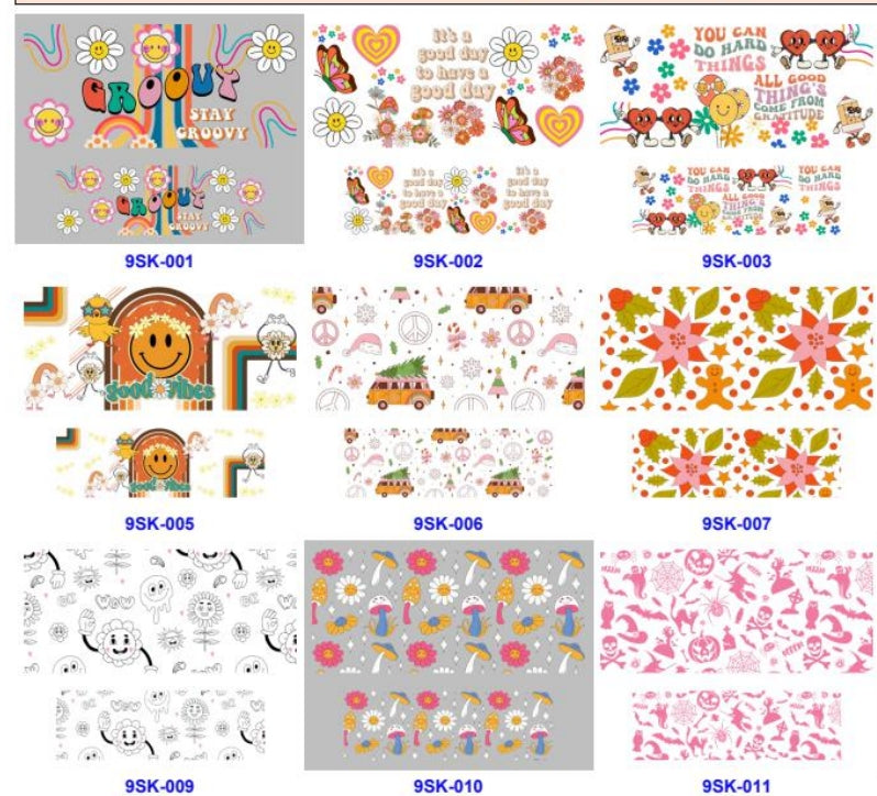 Wholesale 8pcs Orange Color  Mini Cup Keychain Sticker