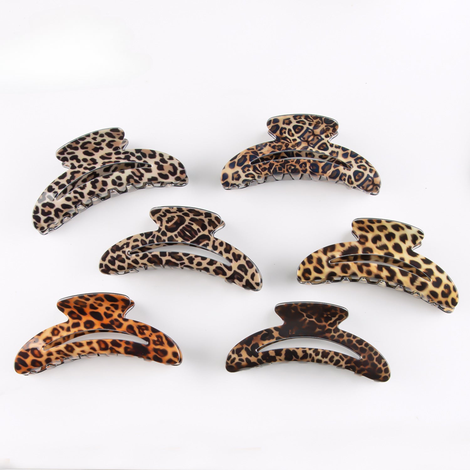 Wholesale Vintage Leopard Print Hair Clips