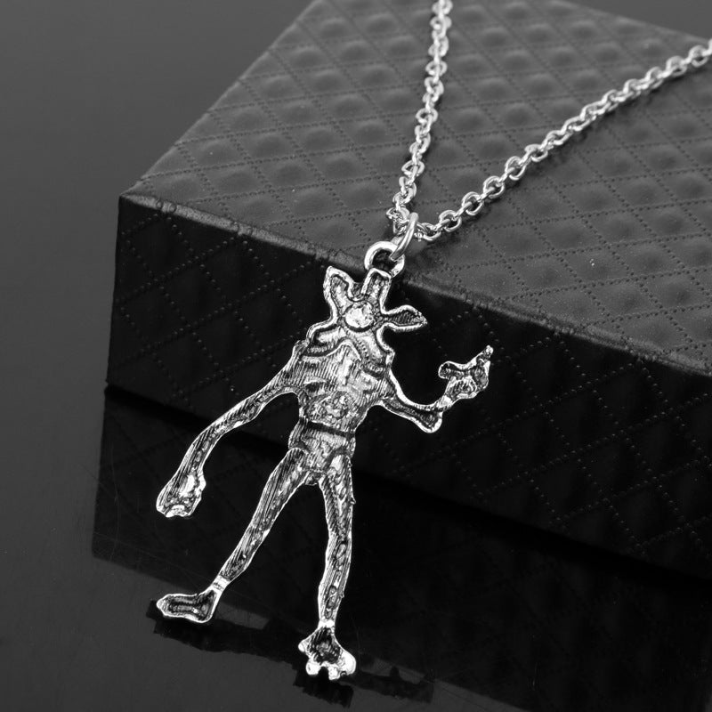 Wholesale Man-eating flowers monsters and chains Necklace