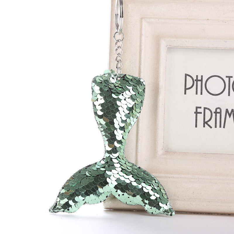 Wholesale Sequin Mermaid Keychain