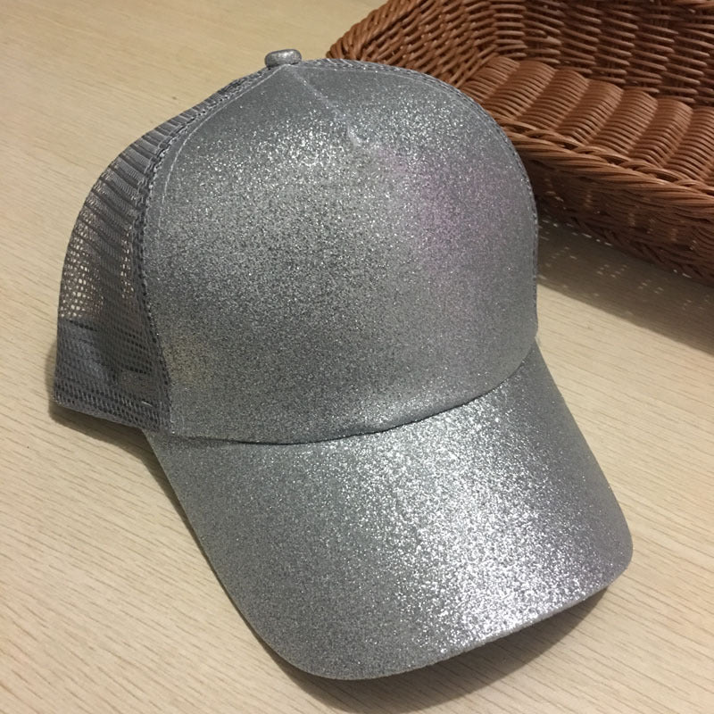 Wholesale Sequin Acrylic Baseball Cap