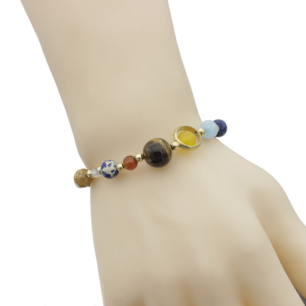 Brazalete de elemento de cuentas planetarias al por mayor