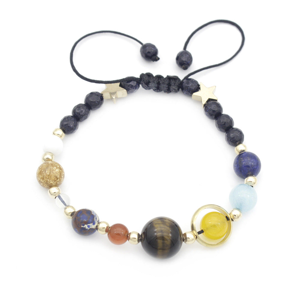 Brazalete de elemento de cuentas planetarias al por mayor