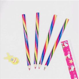 Wholesale Plastic Rainbow Pencils