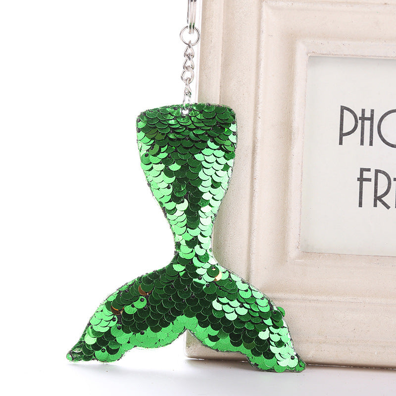 Wholesale Sequin Mermaid Keychain