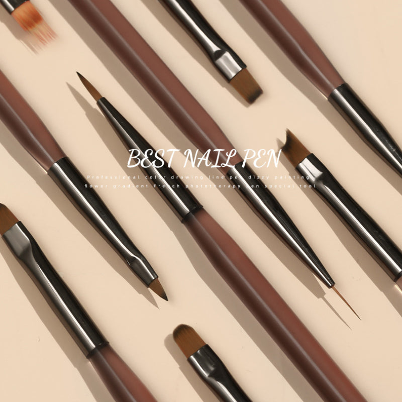 Wholesale Nail Stickers Nail Fur Brush Set