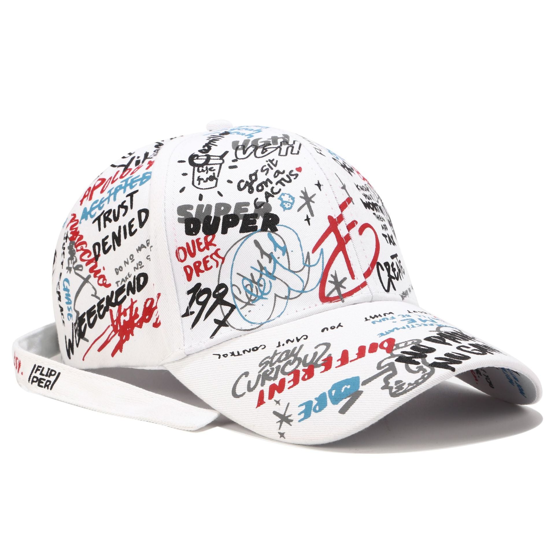 Wholesale Cotton Graffiti Baseball Hat