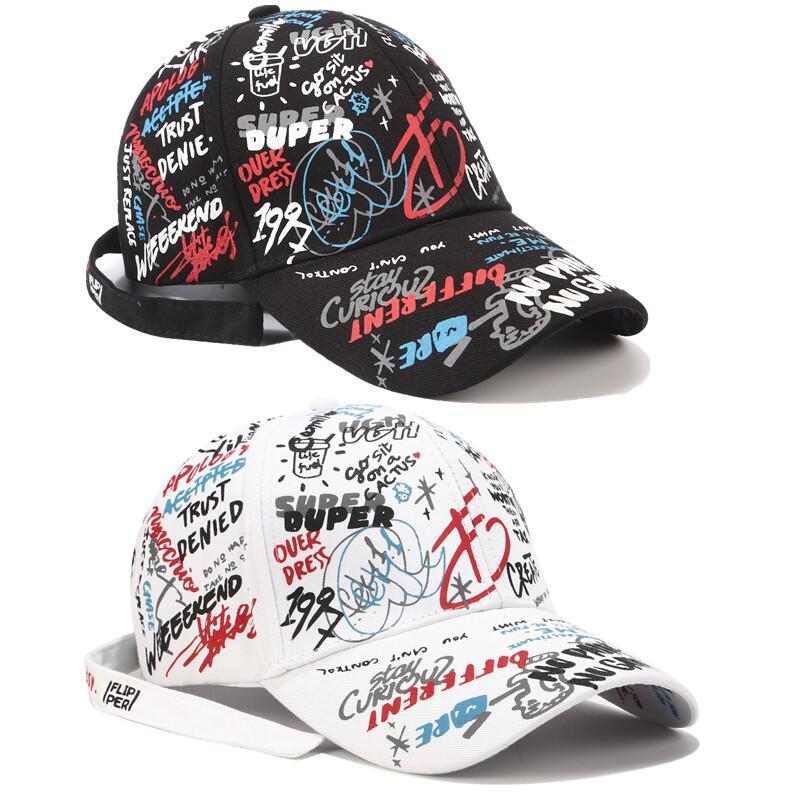 Wholesale Cotton Graffiti Baseball Hat