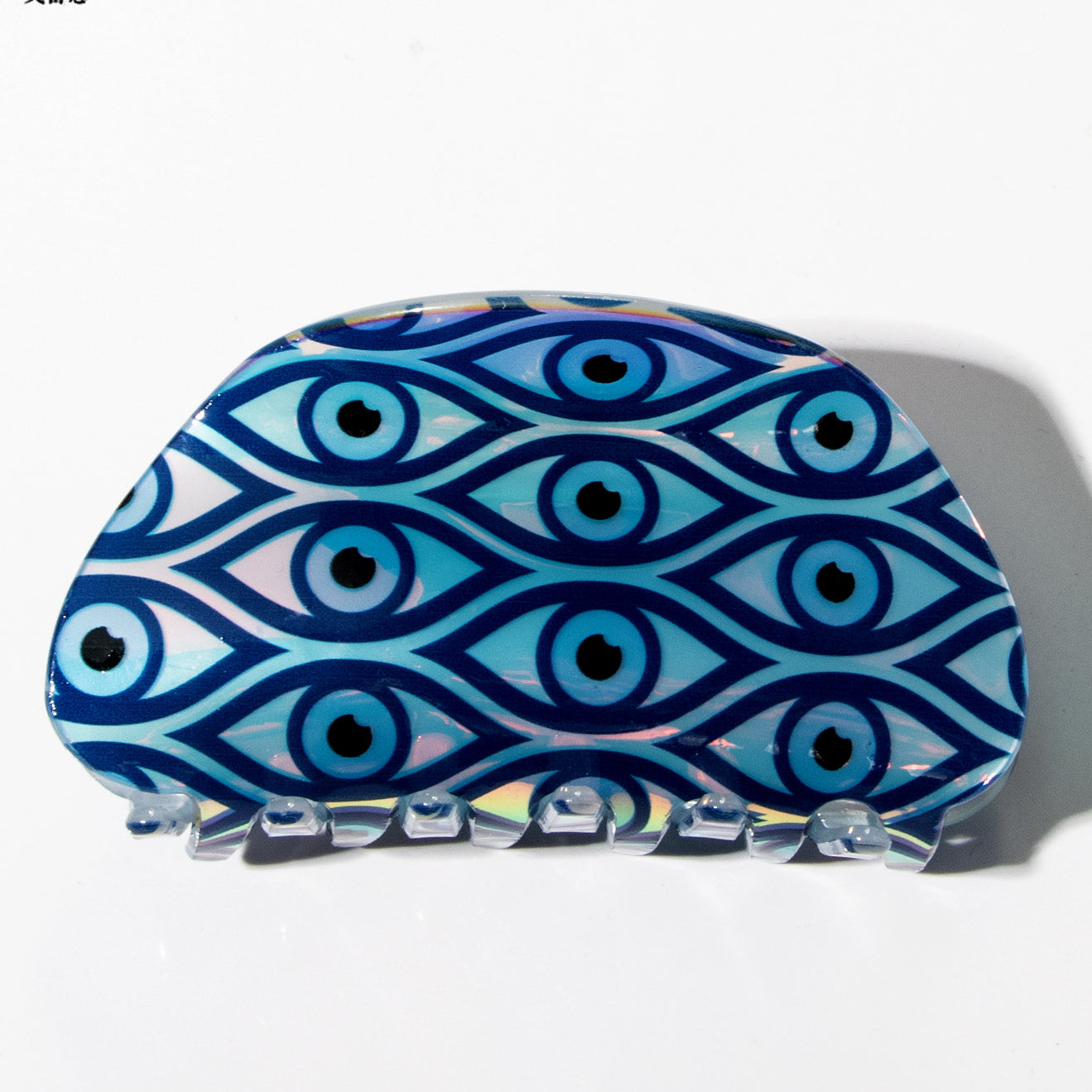 Wholesale Devil's Eye PVC Hair Clips