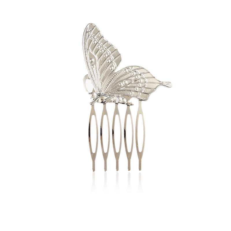 Wholesale Alloy Butterfly Hair Comb