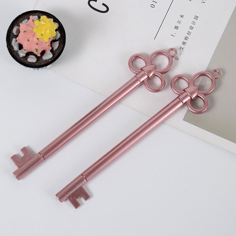 Wholesale Creative Retro Plastic Key Neutral Pen