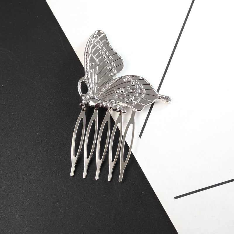 Wholesale Alloy Butterfly Hair Comb
