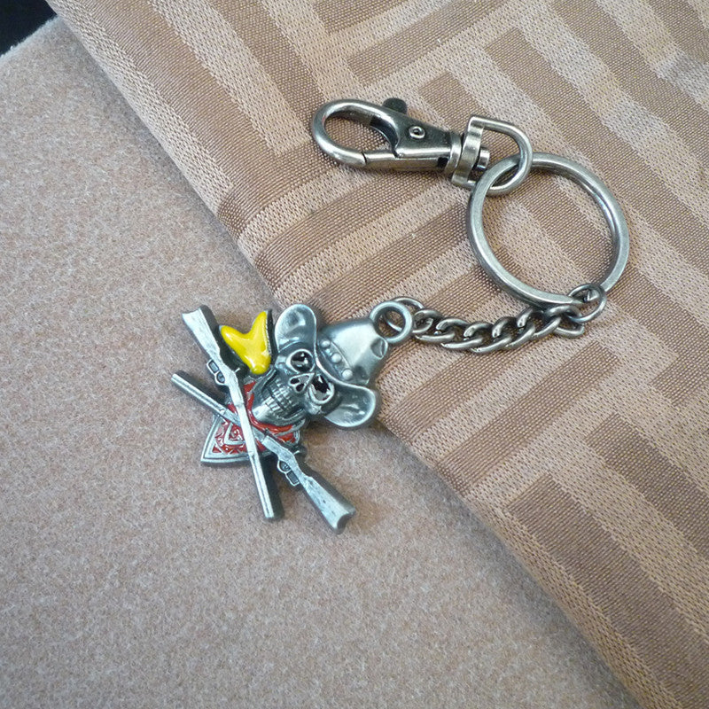 Wholesale Vintage Relief Metal Keychains