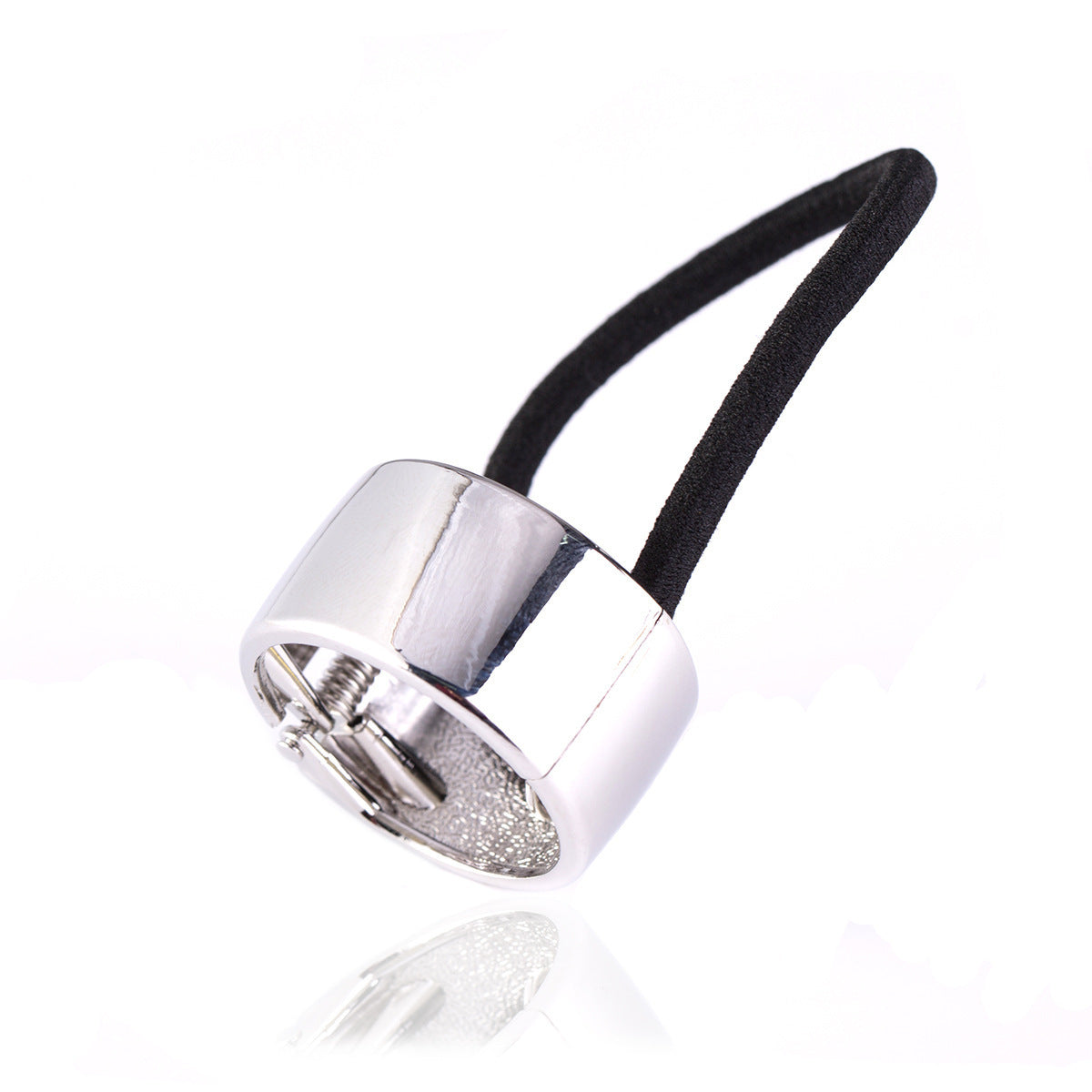 Wholesale Metal high-grade simple glossy fashion ponytail buckle headband