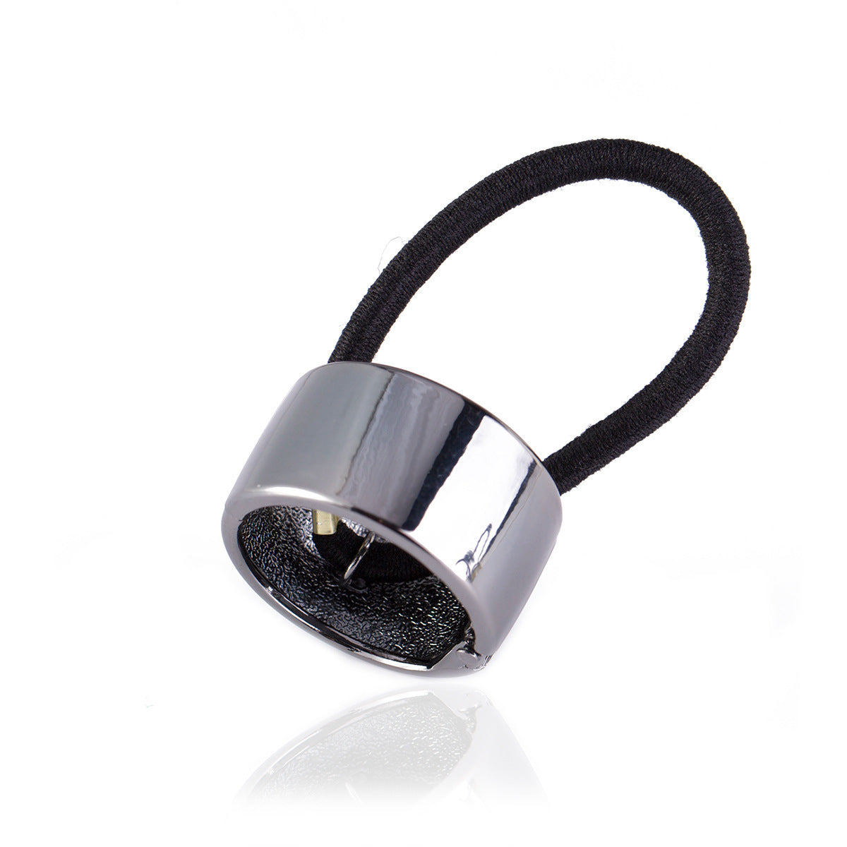 Wholesale Metal high-grade simple glossy fashion ponytail buckle headband