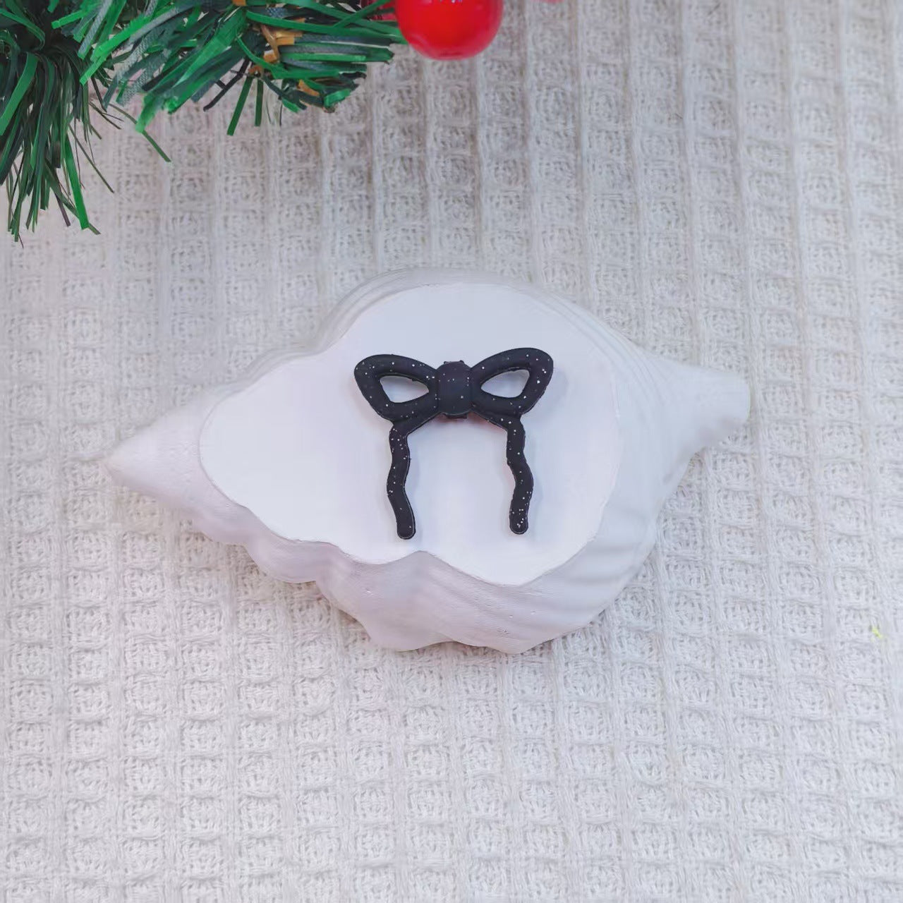 Wholesale 10pcs 2D Colorful and Cute Bows Silicone Beads  DIY Beads