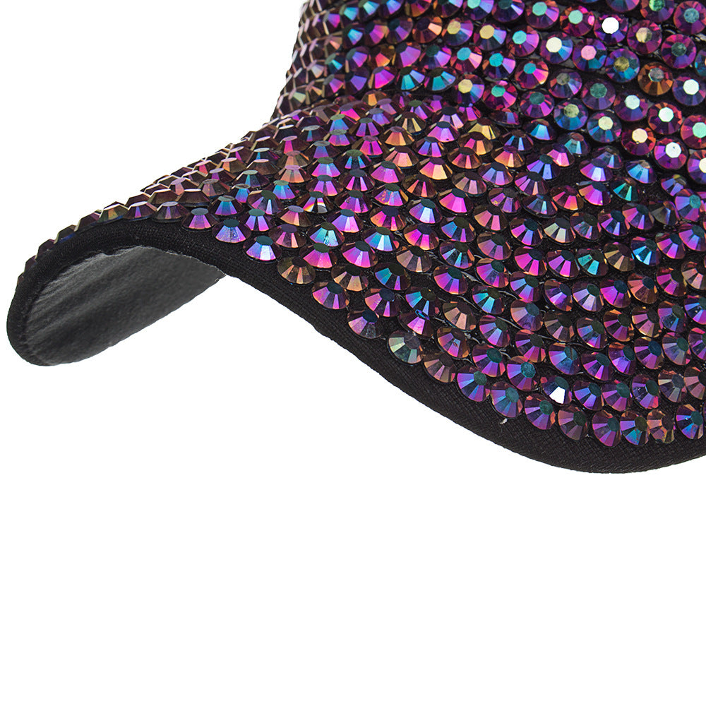 Wholesale Full diamond mesh hat baseball cap