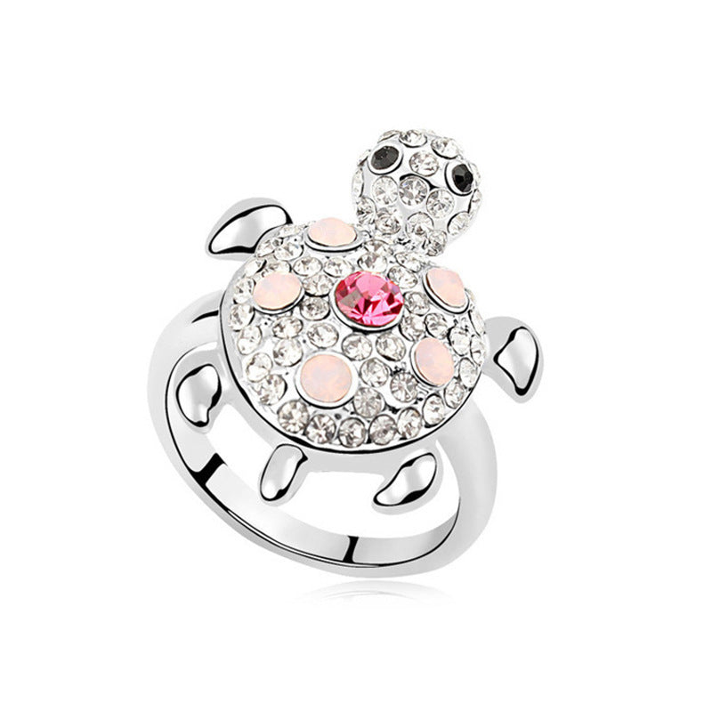 Wholesale Alloy Little Turtle Ring