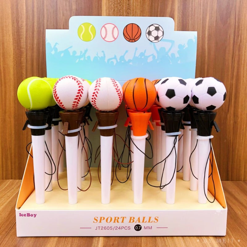 Wholesale 24pcs Fist Jumping Pen Fist Shaped Silicone Bouncing Ballpoint Pen