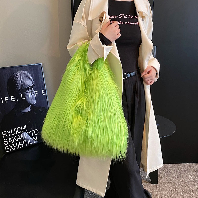 Wholesale Autumn and Winter Plush Bags