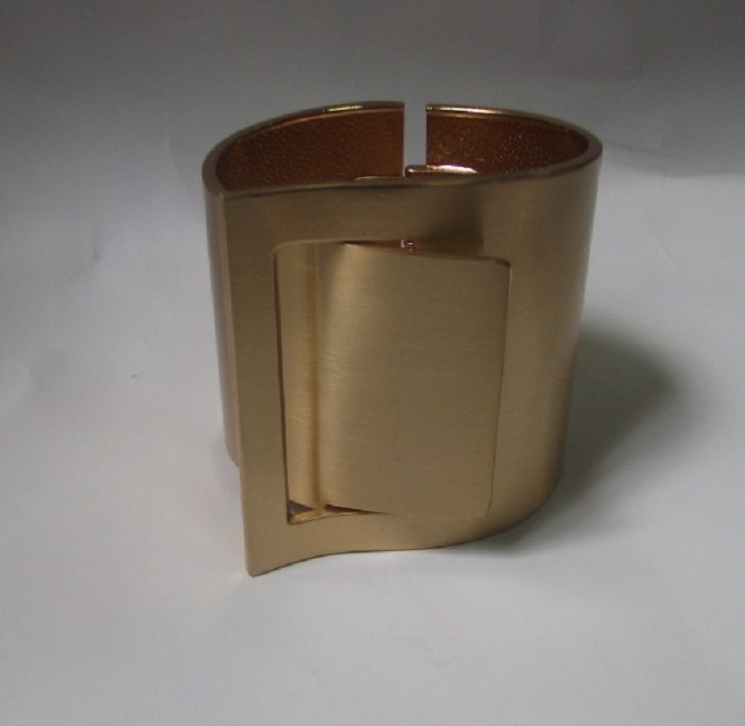 Wholesale Exaggerated Punk Glossy Brushed Retro Electroplated Bracelet