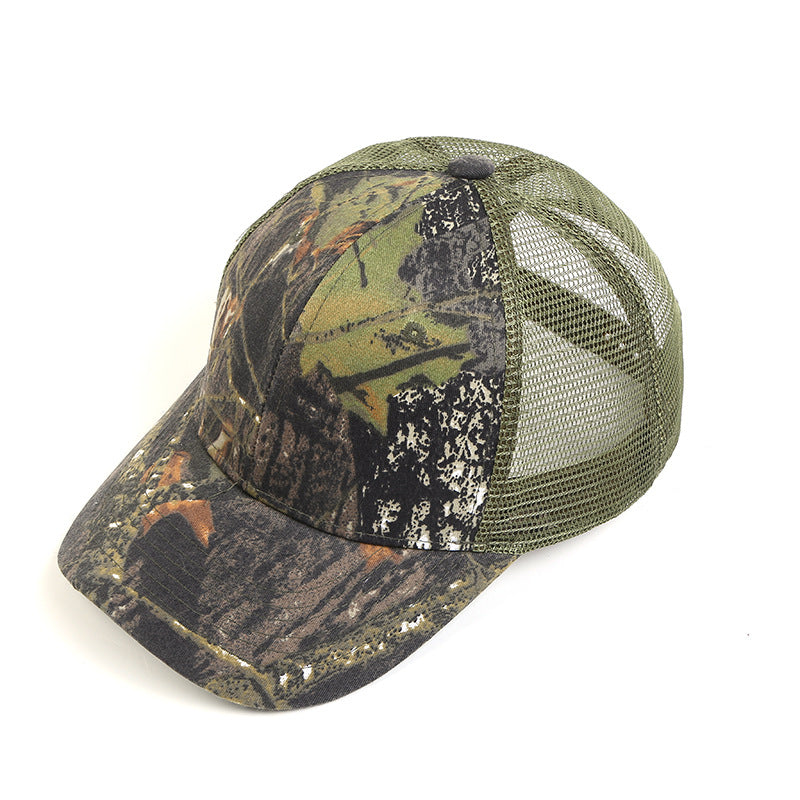 Wholesale Bionic camouflage cap outdoor camouflage hidden cap