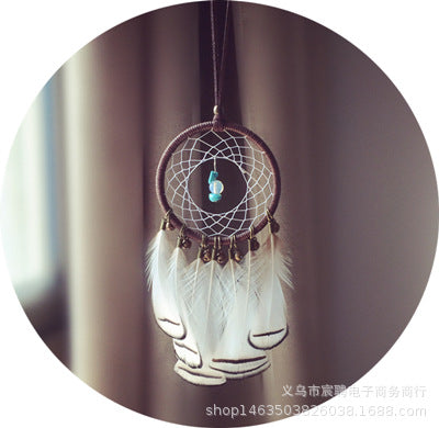 Wholesale Dreamcatcher Feather Bell Mixed Material Car Accessories