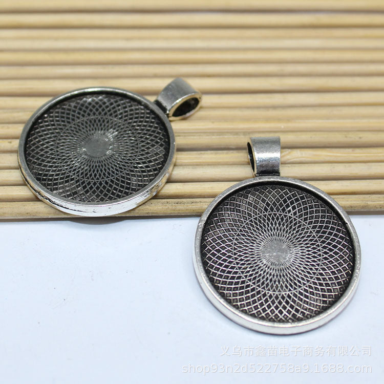 Wholesale 30PCS/PACK Alloy Double-sided Sticker 25MM Base Multi-color