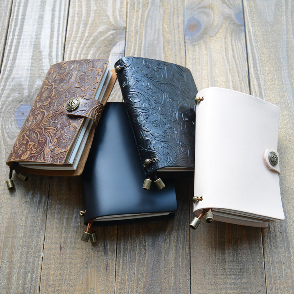 Wholesale Creative Carved Notebooks Leather