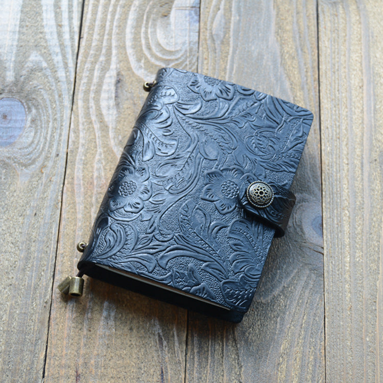 Wholesale Creative Carved Notebooks Leather