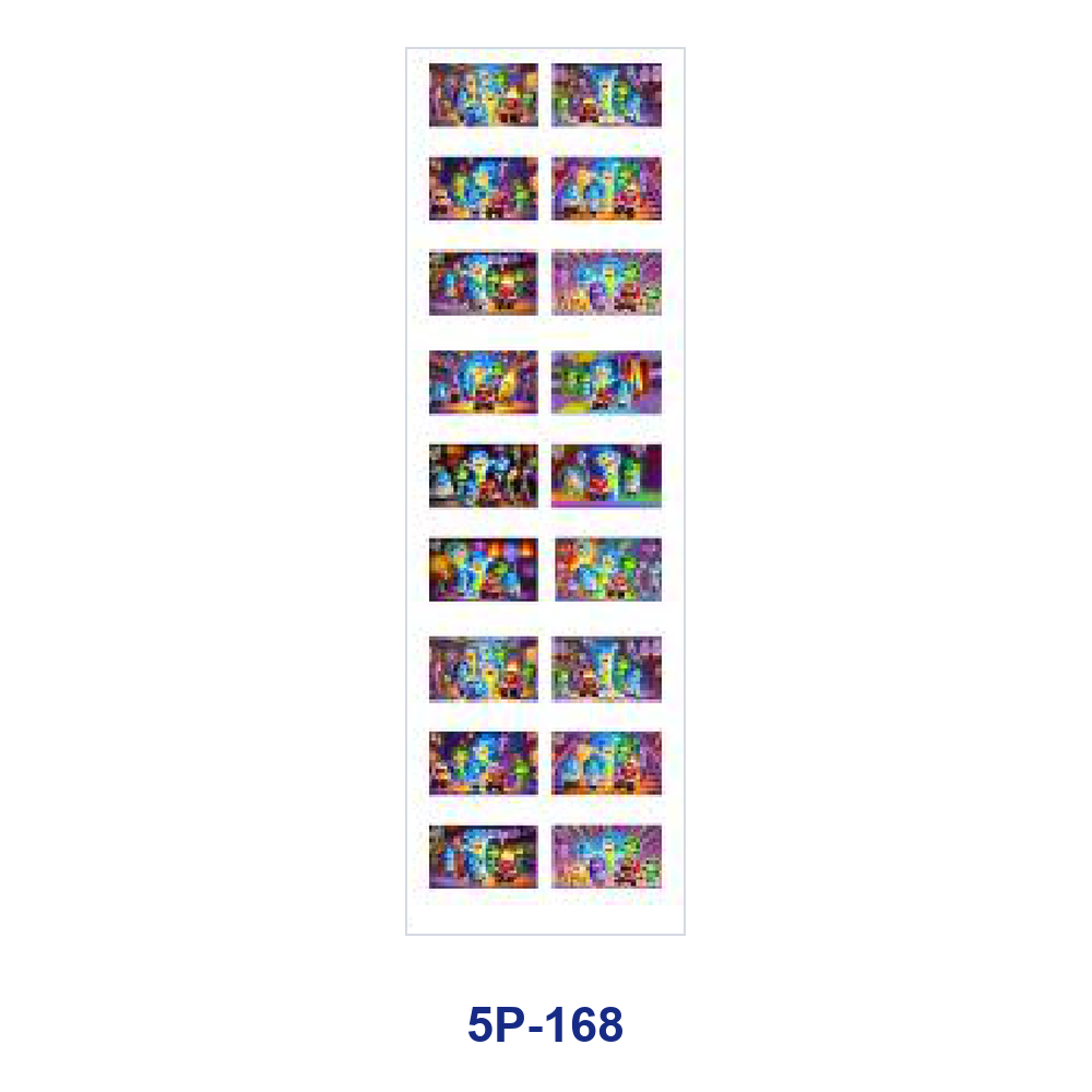 Wholesale 2/ 8/ 16pcs Cute Colorful Cartoon Element Print Pen and Bookmark Stickers UV DTF Wraps OLY Exclusive