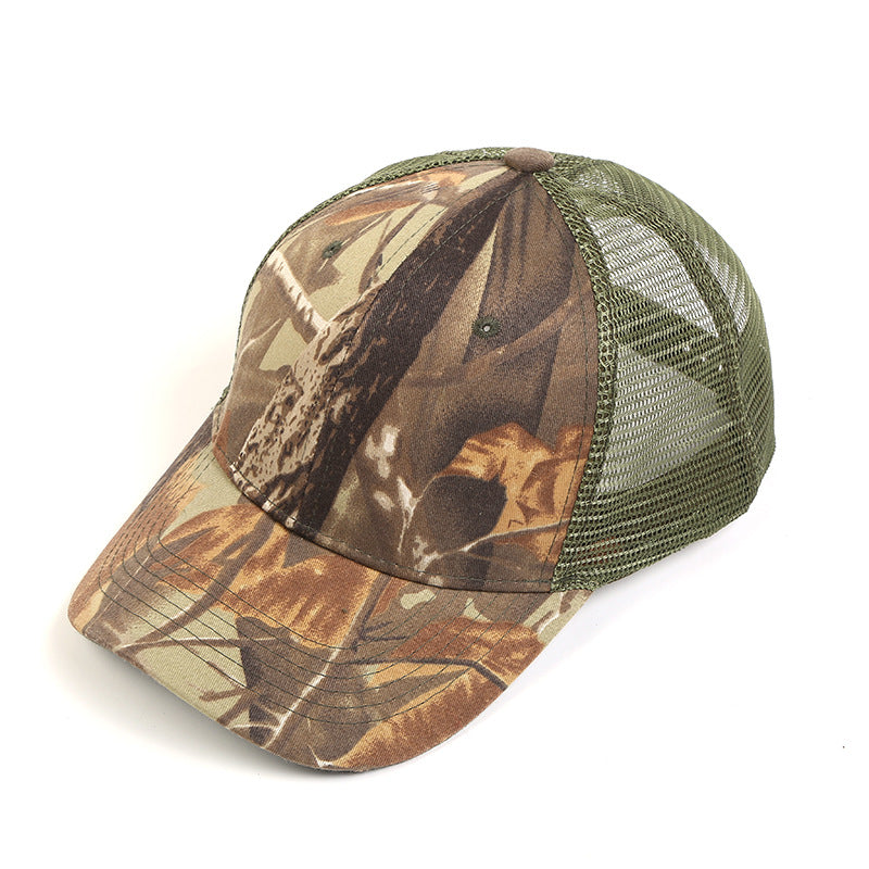 Wholesale Bionic camouflage cap outdoor camouflage hidden cap