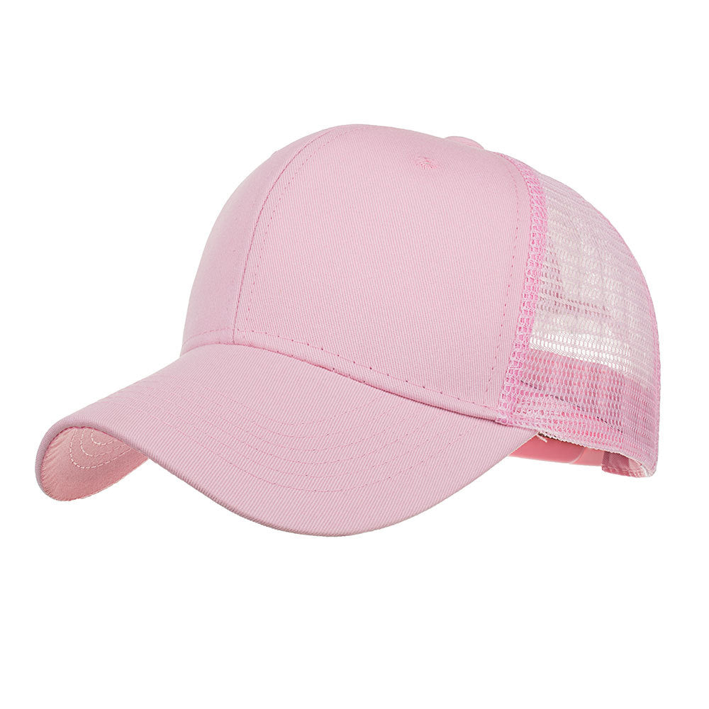 Wholesale  9 color net cap baseball cap sunshade outdoor sun cap