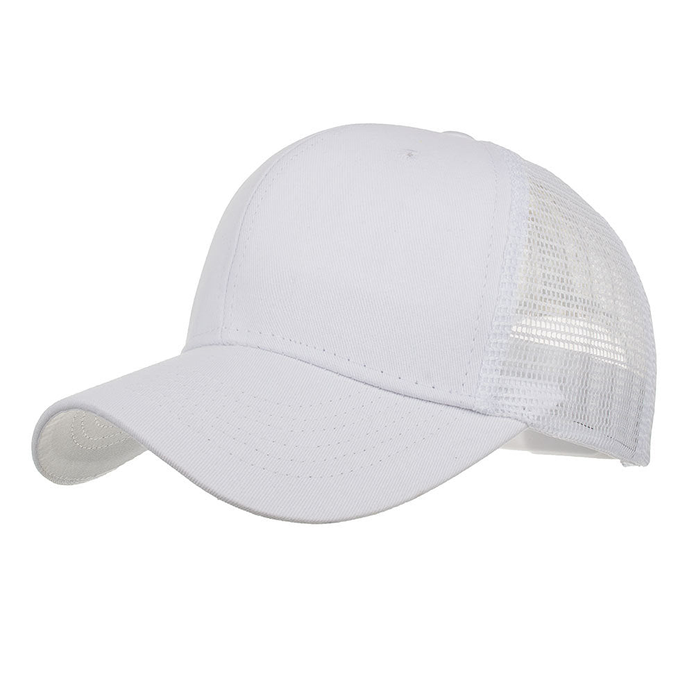 Wholesale  9 color net cap baseball cap sunshade outdoor sun cap