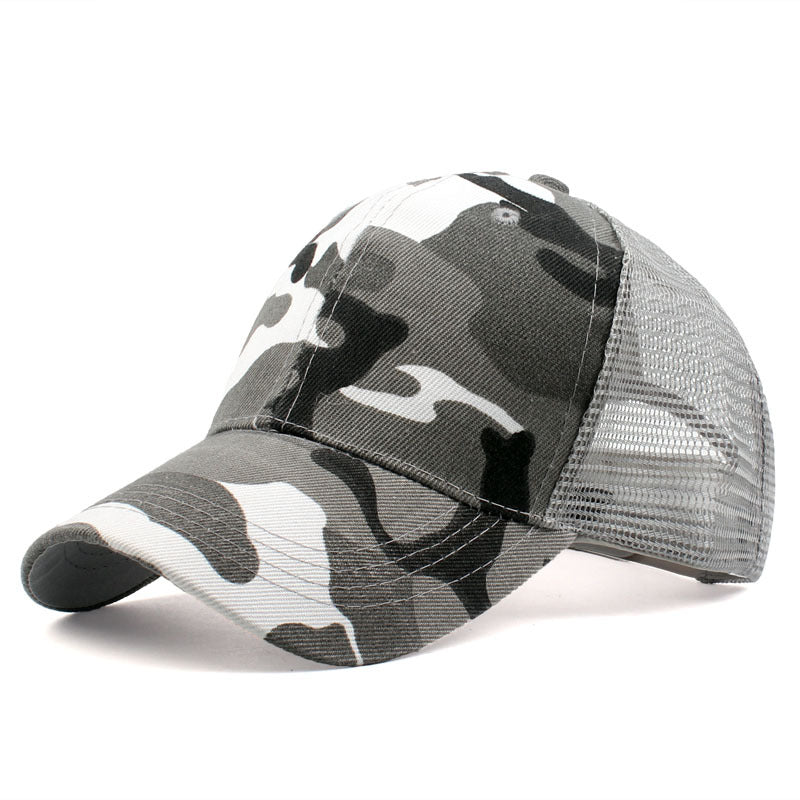 Wholesale Adult Children's Camouflage Mesh Caps Baseball Caps
