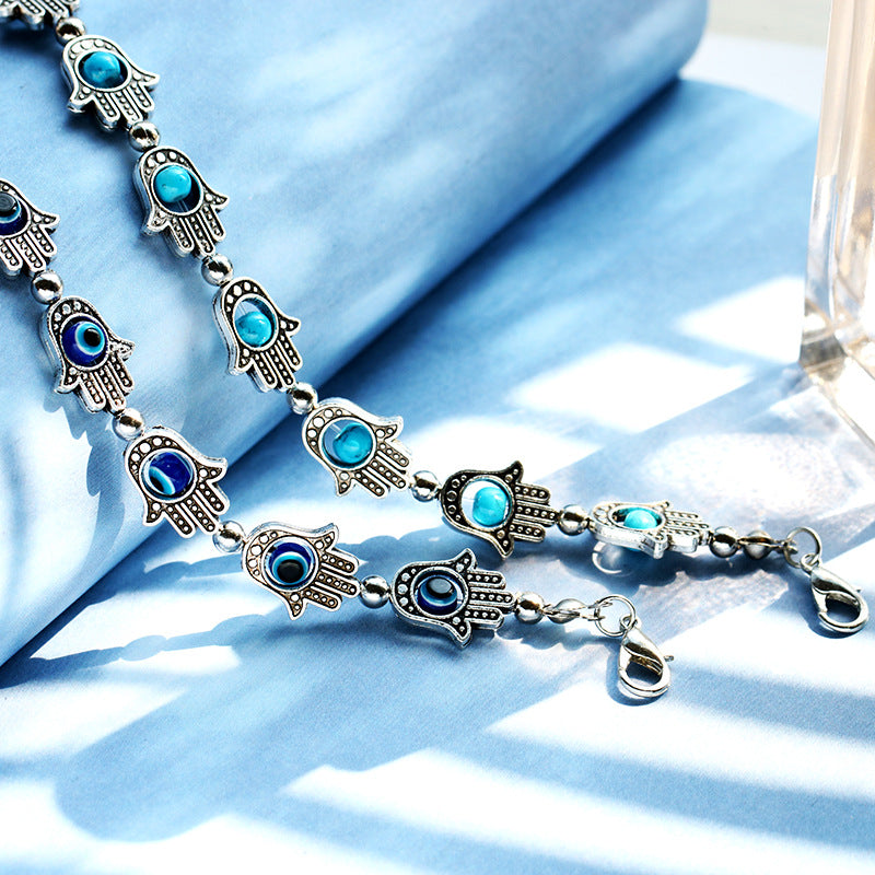 Wholesale Alloy Beaded Palm Bracelet