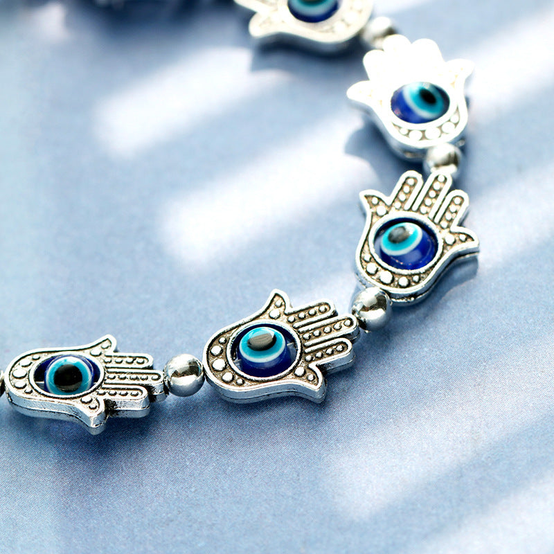 Wholesale Alloy Beaded Palm Bracelet