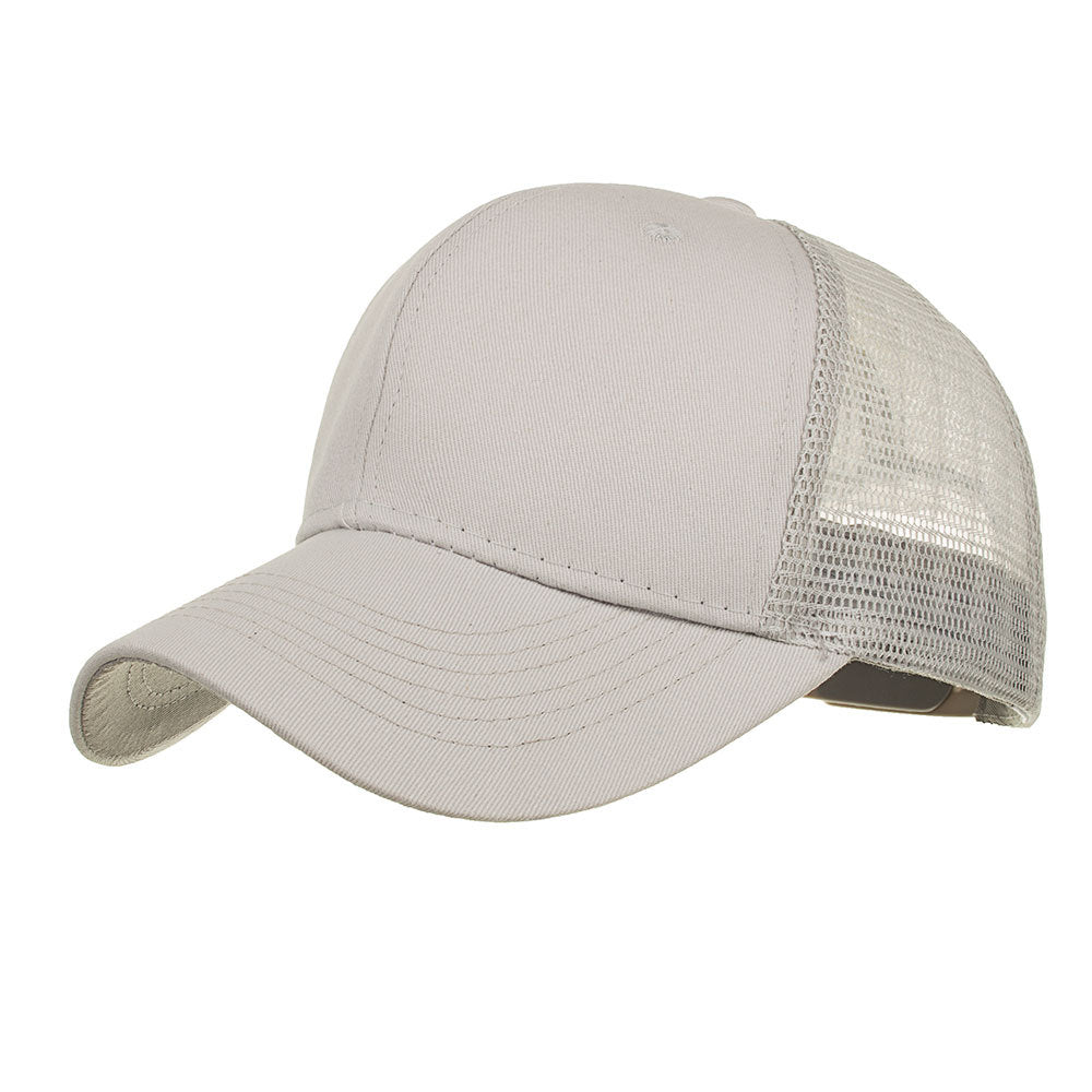Wholesale  9 color net cap baseball cap sunshade outdoor sun cap