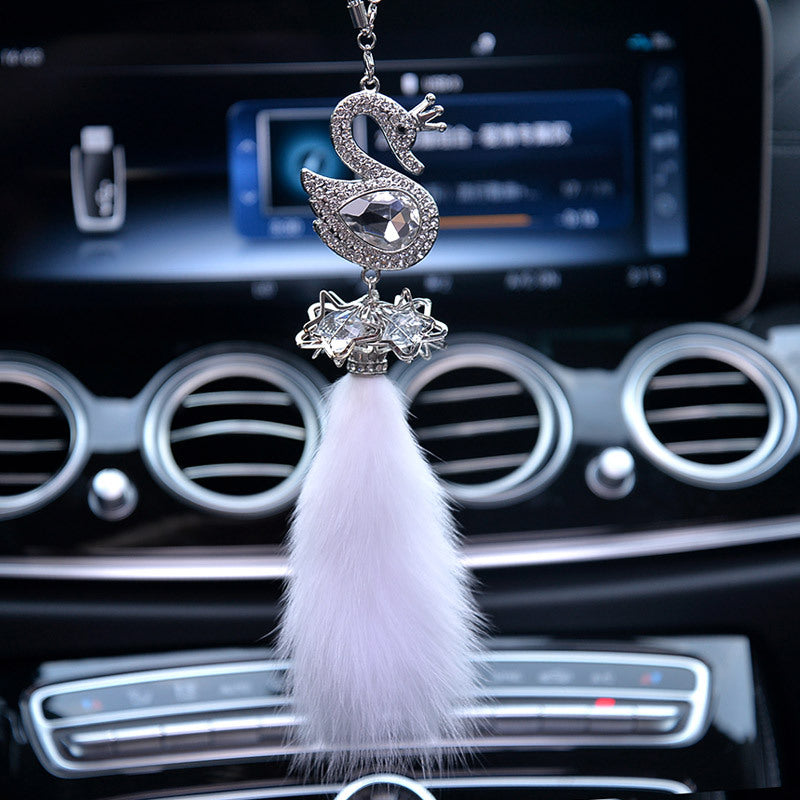 Wholesale Pendant Crystal Pendant Swan Diamond Car Pendant