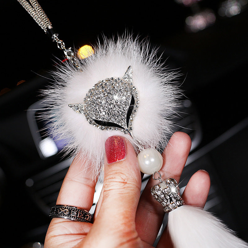Wholesale Pendant Crystal Diamond Wool Car Pendant