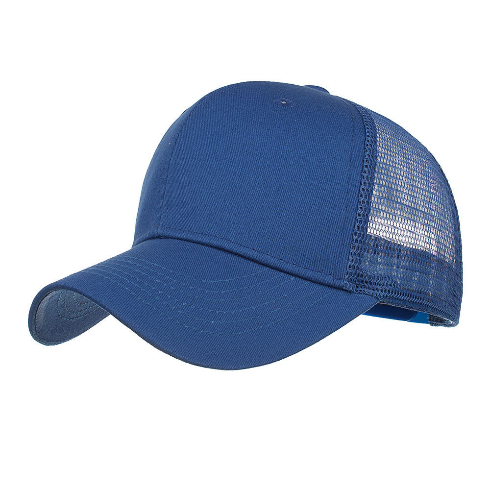 Wholesale  9 color net cap baseball cap sunshade outdoor sun cap