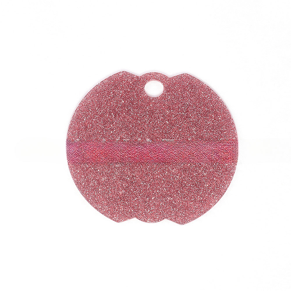 Wholesale 10pcs Hot Cup Lid Pendant DIY Acrylic Glitter Patch