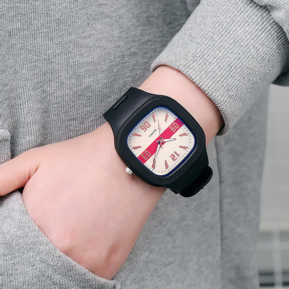 Wholesale Silicone Square Watch