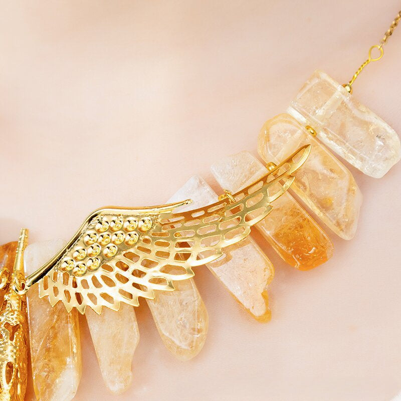 Wholesale Natural Citrine Necklace