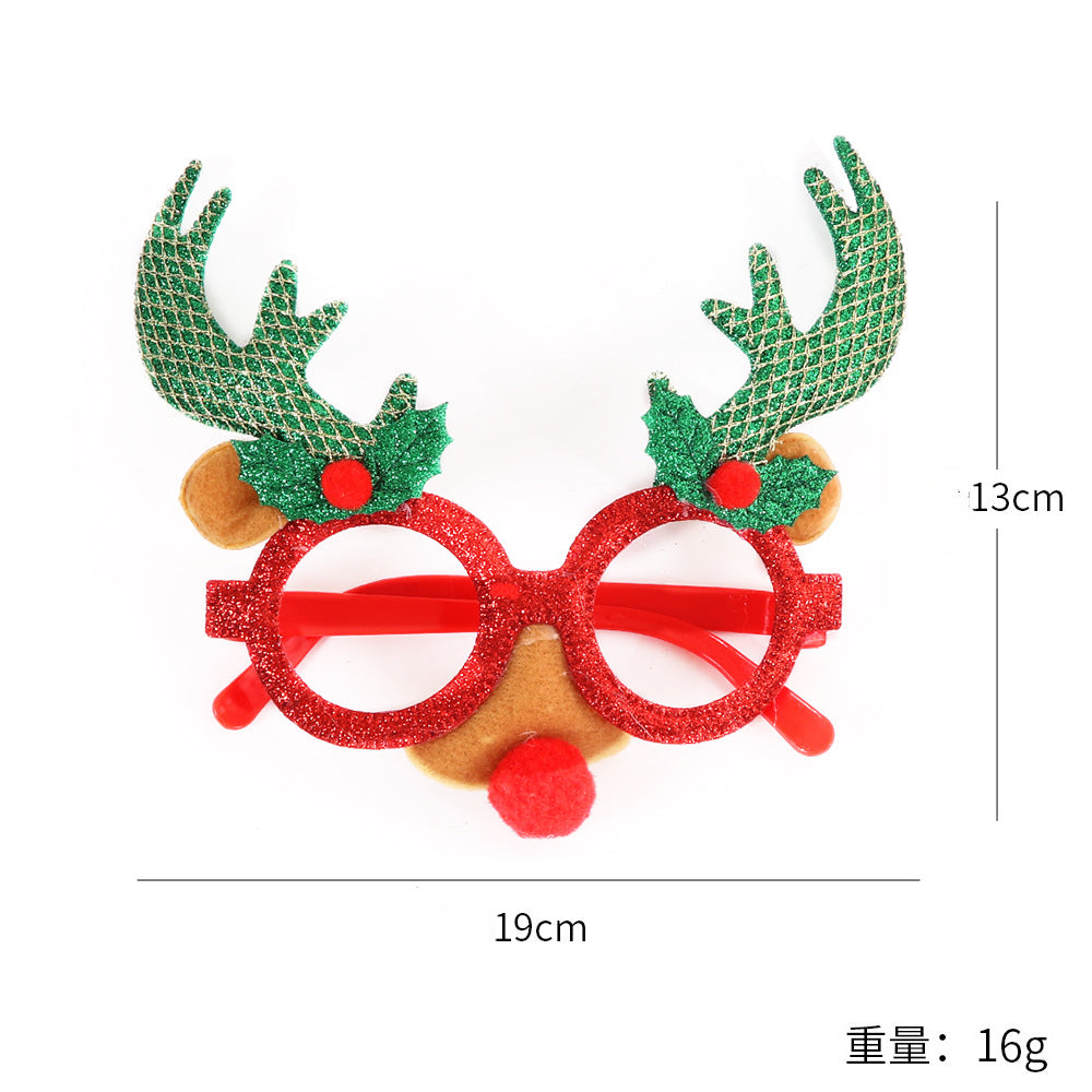 Wholesale Christmas Plastic Party Decoration Supplies Rainbow Glasses