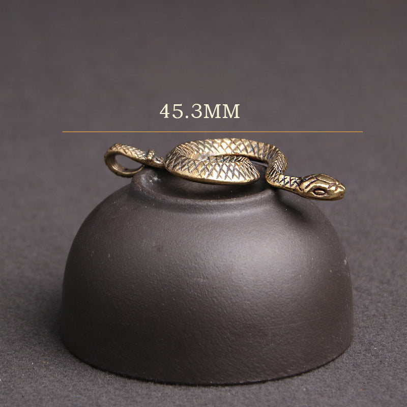 Wholesale Brass Solid Distressed Zodiac Keychains